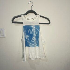 Nike white tank top